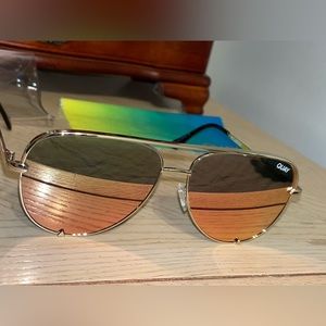 Quay polarized high key mini sunglasses